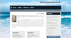Desktop Screenshot of islandtax.com